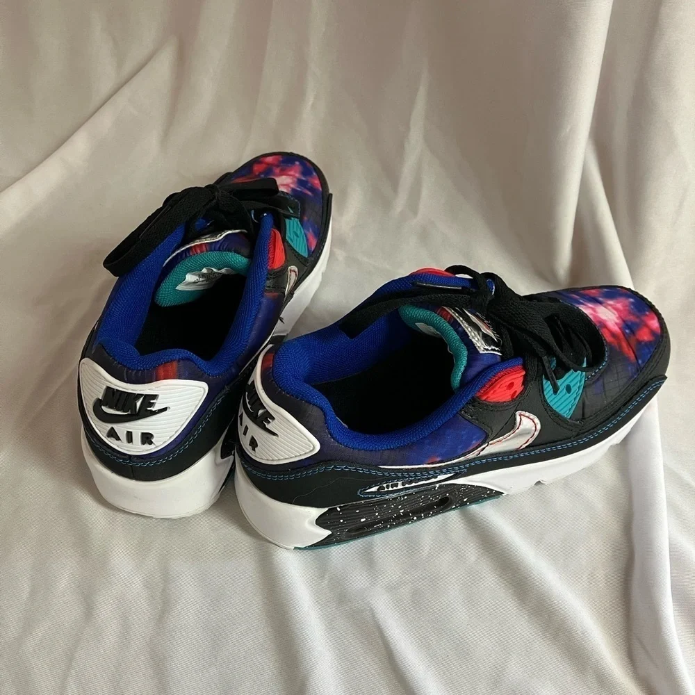 Nike Black and Blue Sneakers for Ultimate Style